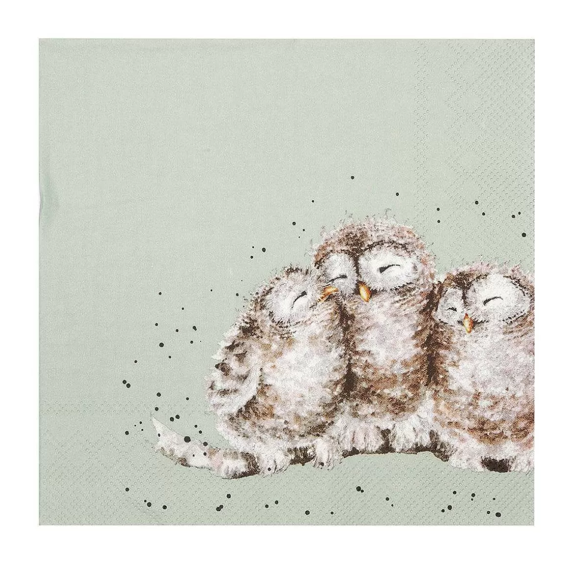 Outlet Wrendale Designs Owl Together' Owl Lunch Napkin