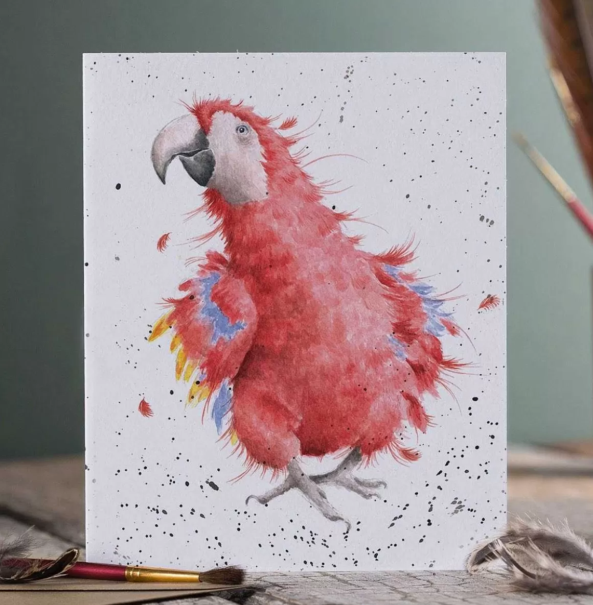 Cheap Wrendale Designs Parrot On Parade' Parrot Card