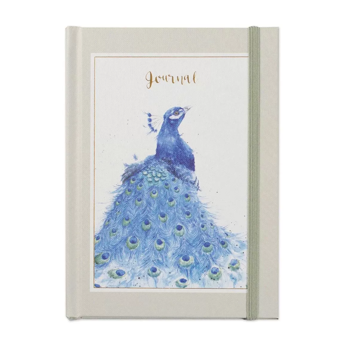 Best Sale Wrendale Designs Peacock Blank Lined Journal