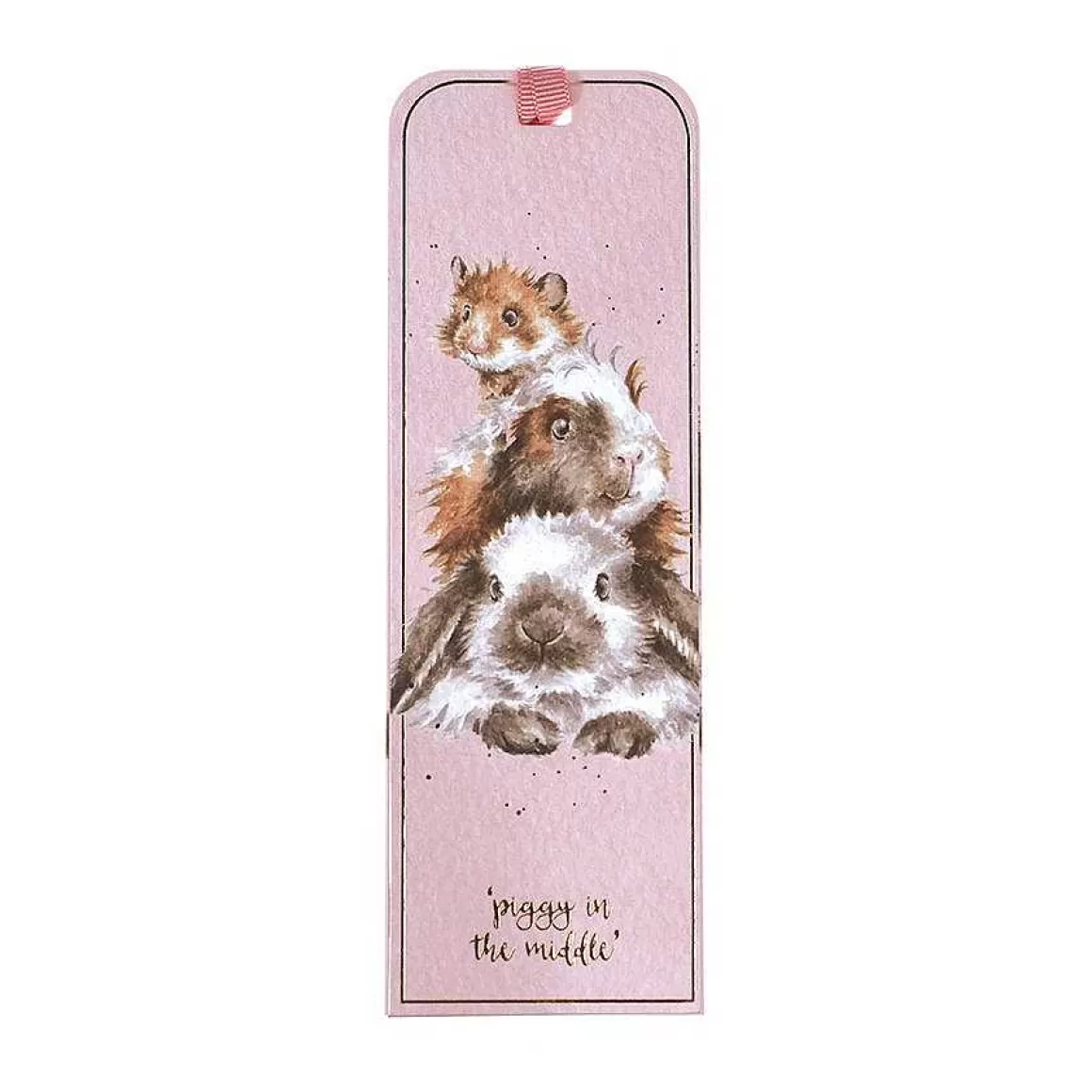 Best Wrendale Designs Piggy In The Middle' Guinea Pig & Rabbit Bookmark