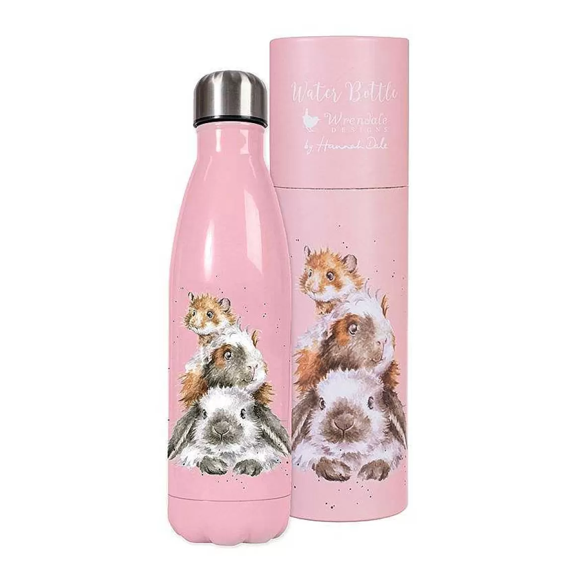 Store Wrendale Designs Piggy In The Middle' Guinea Pig & Rabbit Water Bottle