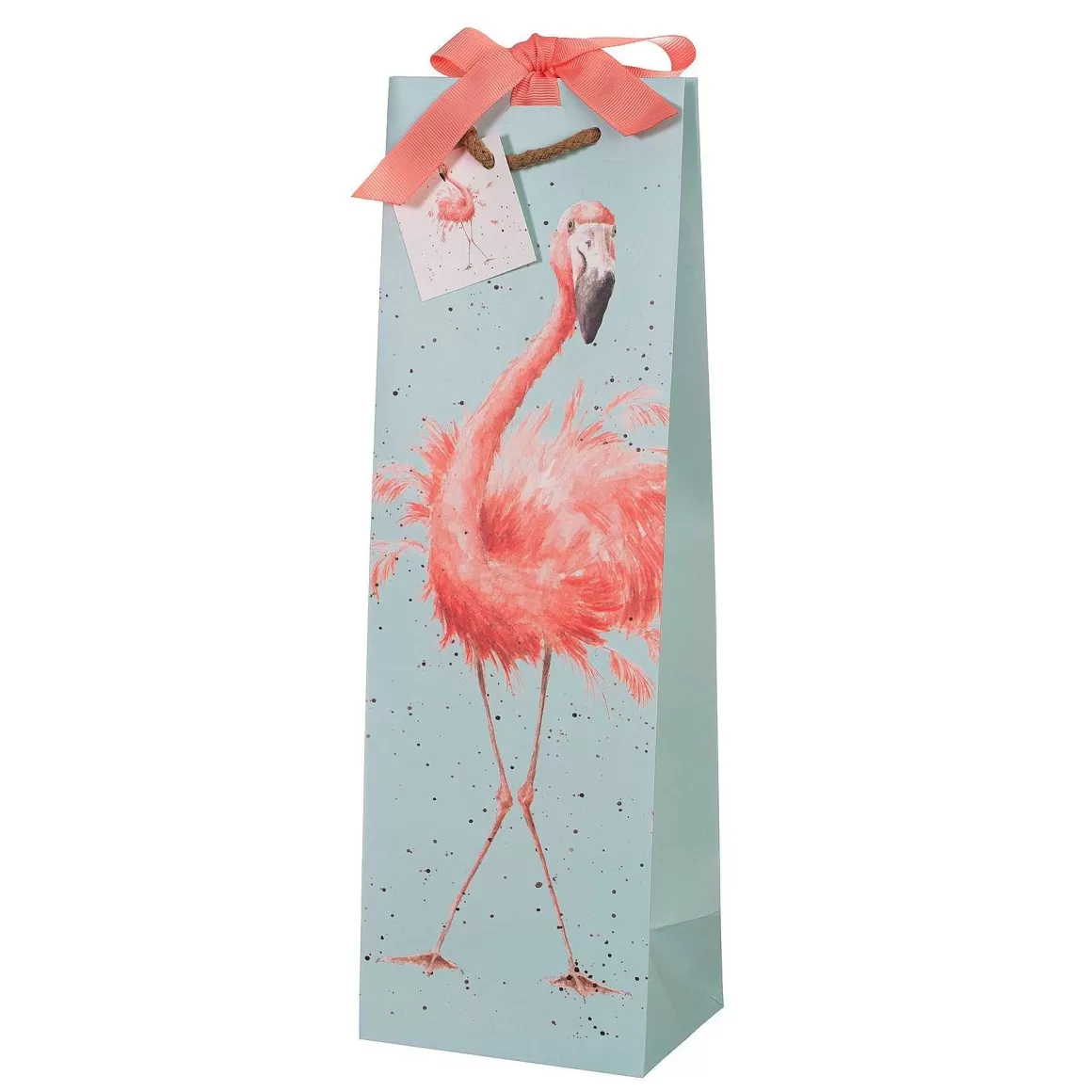 Flash Sale Wrendale Designs Pretty In Pink' Flamingo Bottle Bag