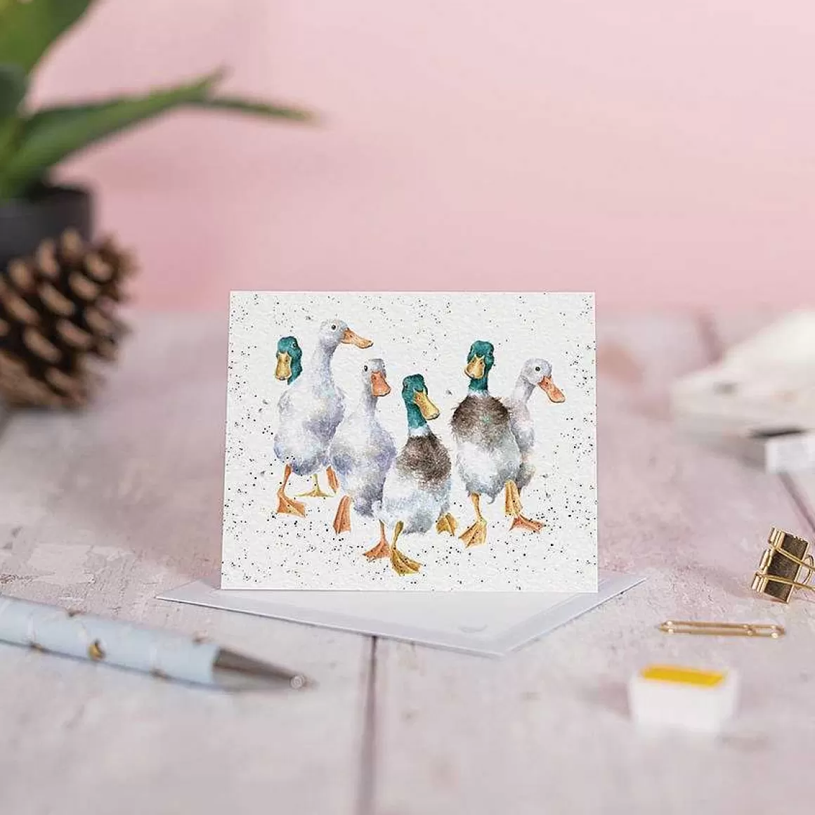 New Wrendale Designs Quackers' Duck Enclosure Card