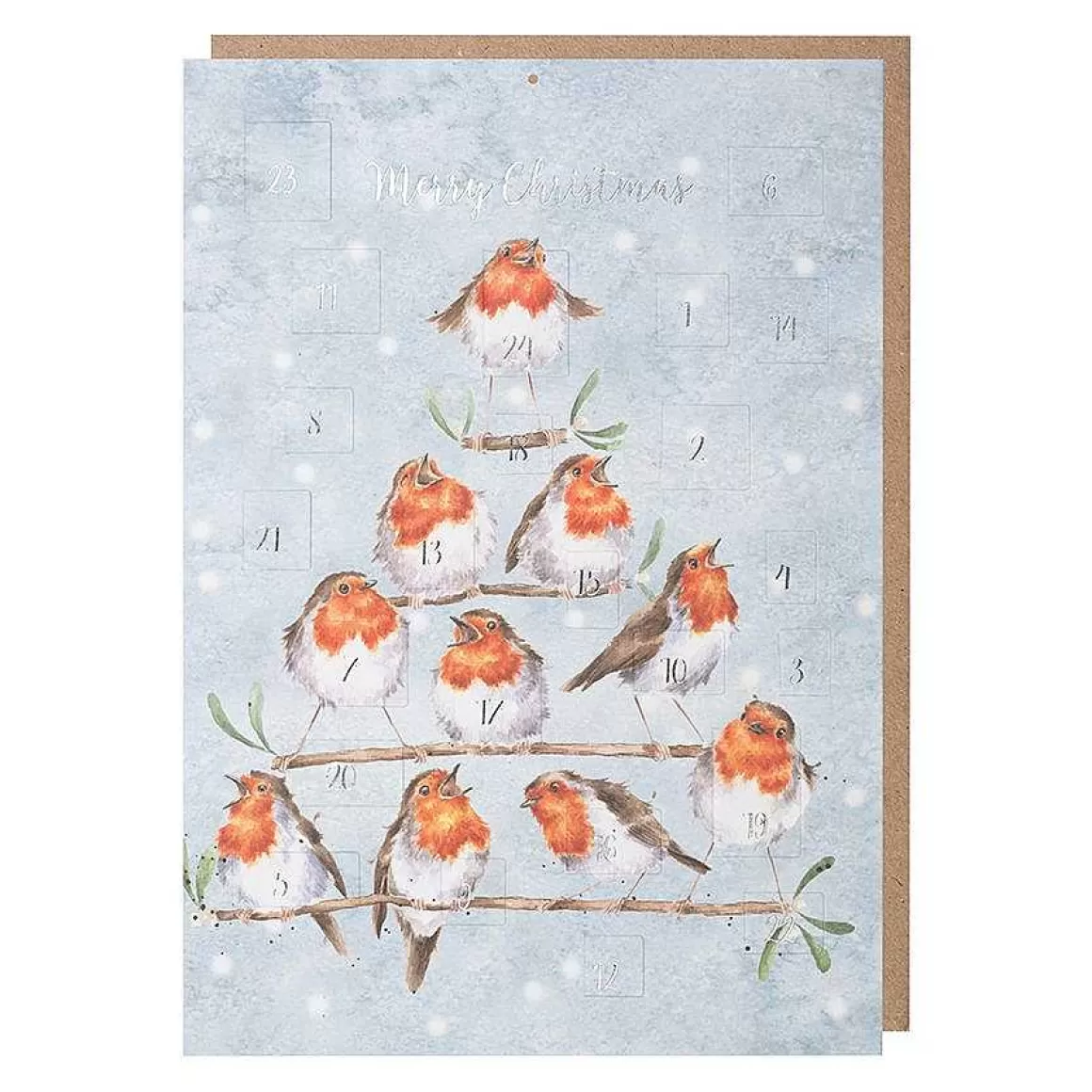 Shop Wrendale Designs Rockin Robins' Robin Advent Calendar