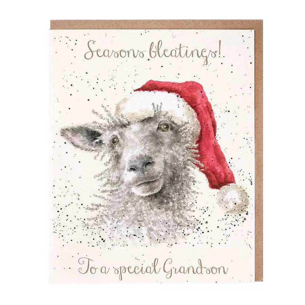 Store Wrendale Designs Seasons Bleatings' Sheep Card