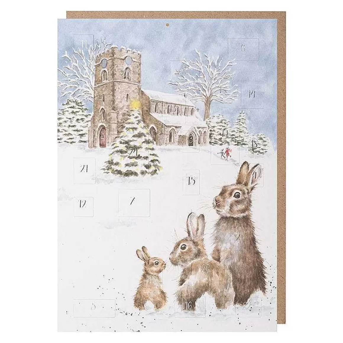 Sale Wrendale Designs Silent Night' Rabbit Advent Calendar