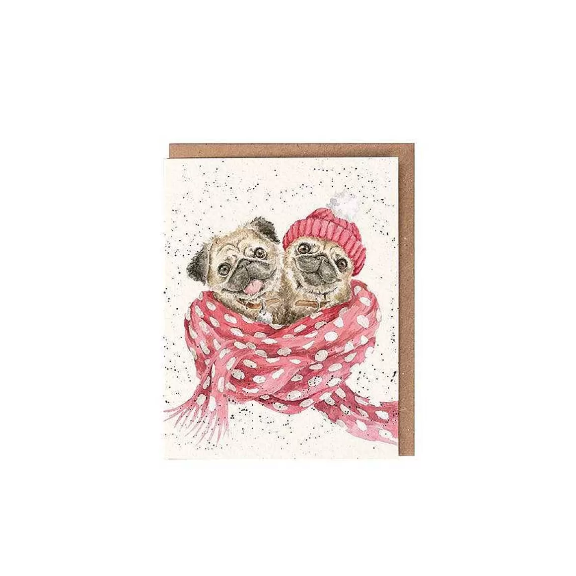 Best Sale Wrendale Designs Snug As A Pug' Pug Enclosure Card