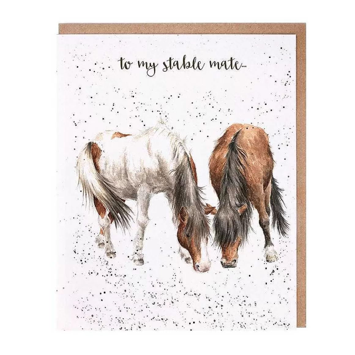 Sale Wrendale Designs Stable Mates' Horse Birthday Card