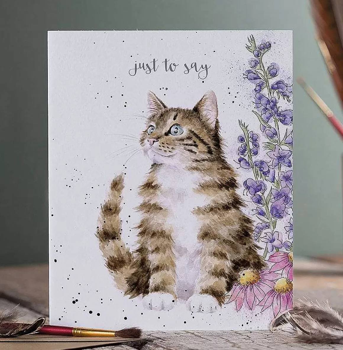 Best Sale Wrendale Designs Stay Pawsitive' Card