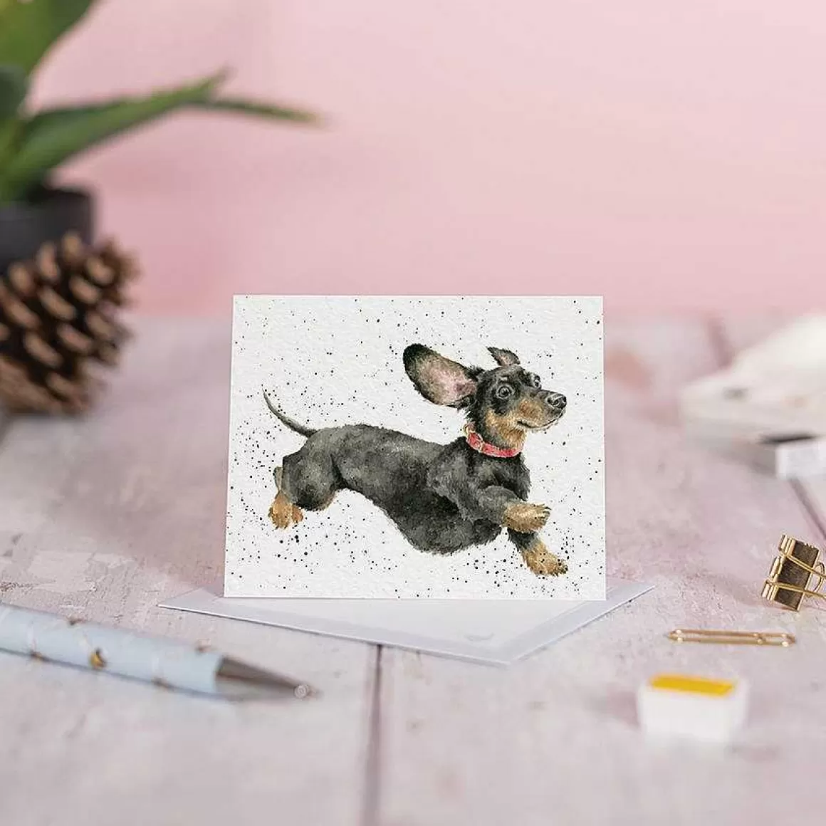 Store Wrendale Designs That Friday Feeling' Dachshund Enclosure Card