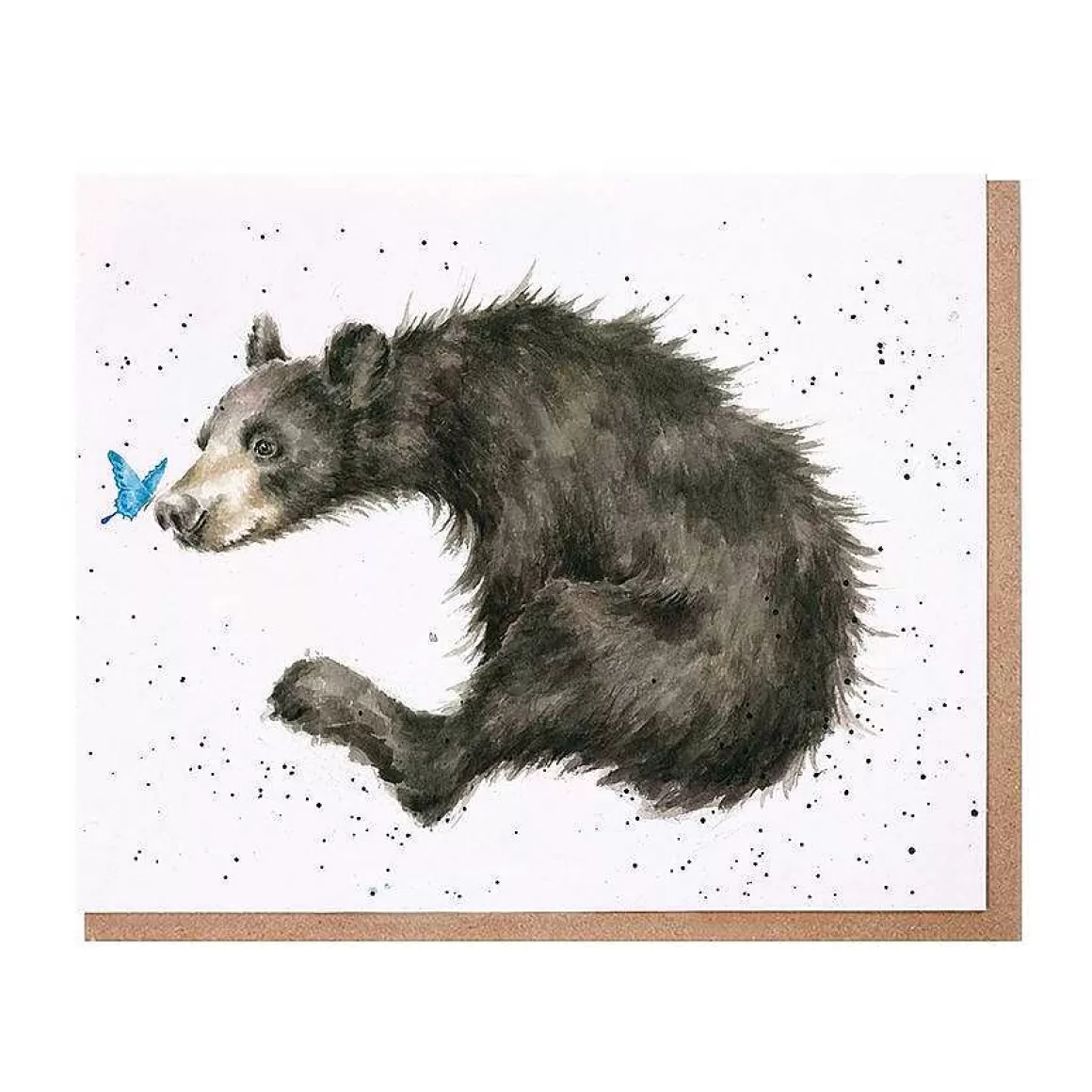 Clearance Wrendale Designs The Bear And The Butterfly' Bear Card