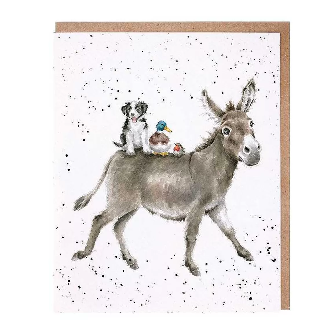 Sale Wrendale Designs The Donkey Ride' Donkey Card