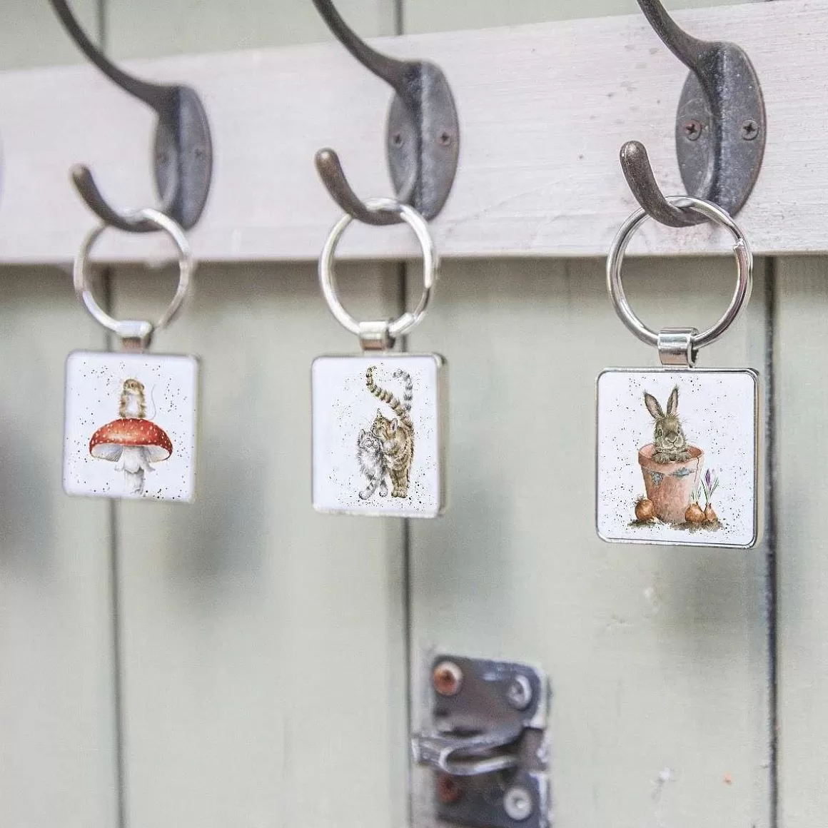 Best Sale Wrendale Designs The Flower Pot' Rabbit Keychain