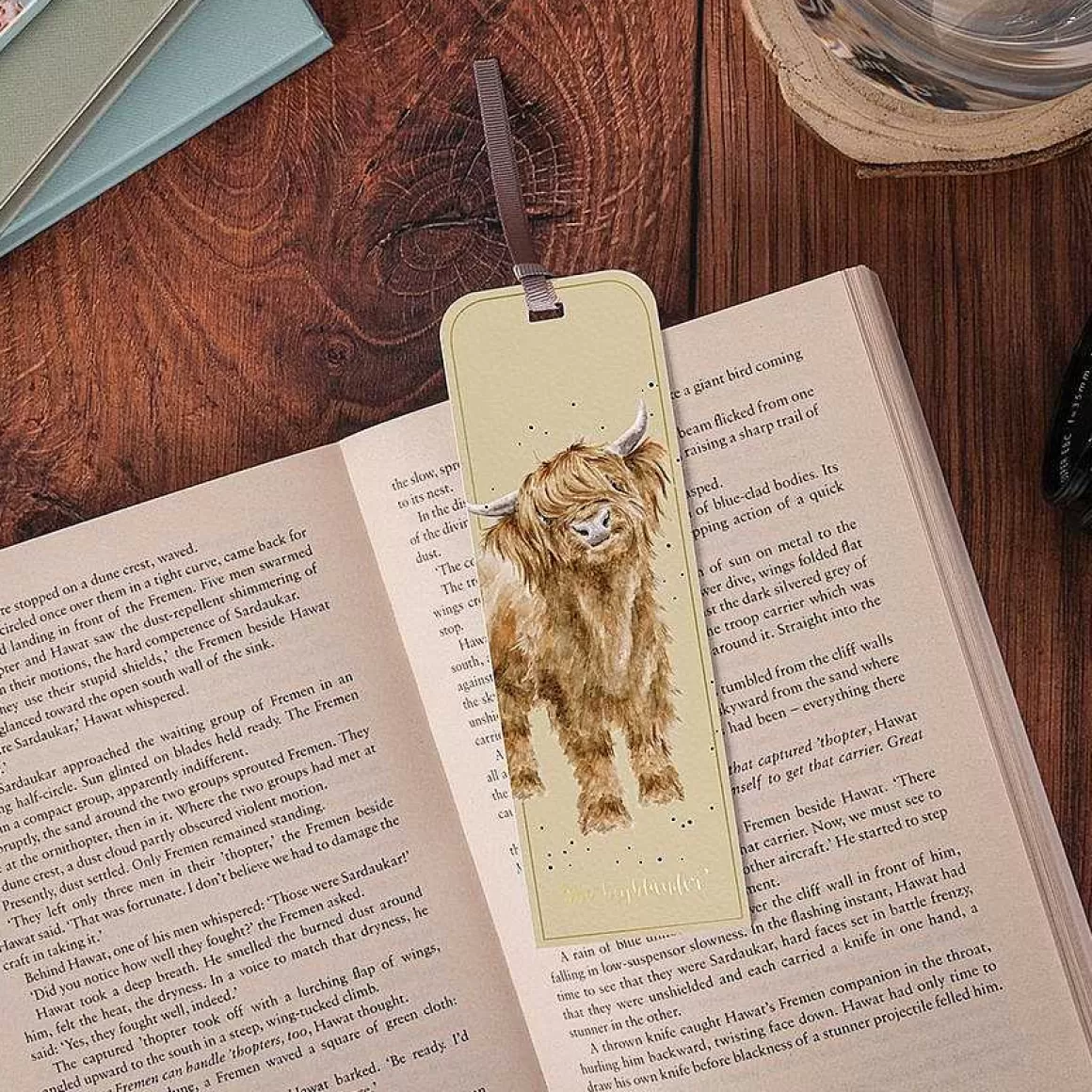 Discount Wrendale Designs The Highlander' Highland Cow Bookmark