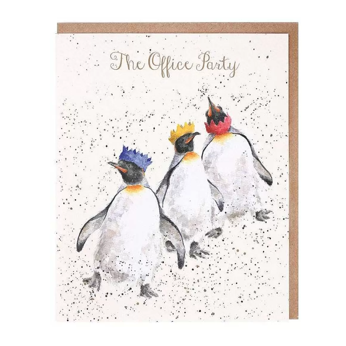 Best Sale Wrendale Designs The Office Party' Penguin Card