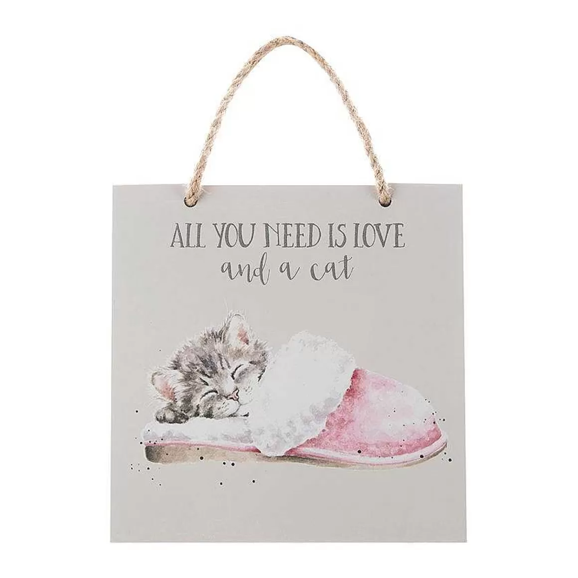 Cheap Wrendale Designs The Snuggle Is Real' Cat Wooden Plaque