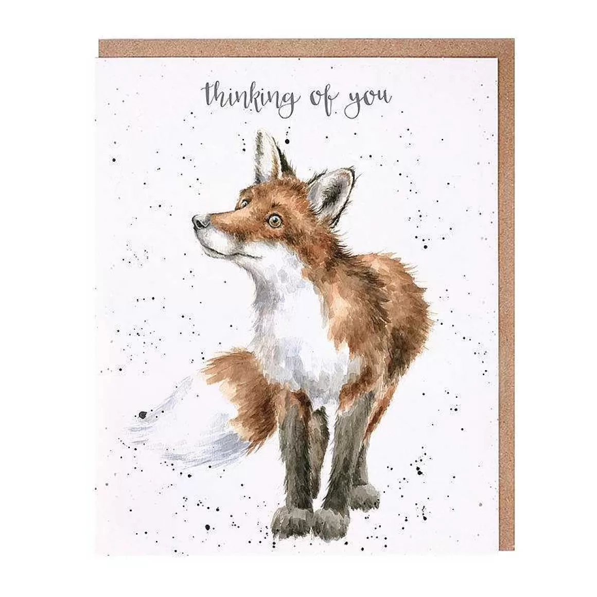 Online Wrendale Designs Thinking Of You Fox' Fox Card