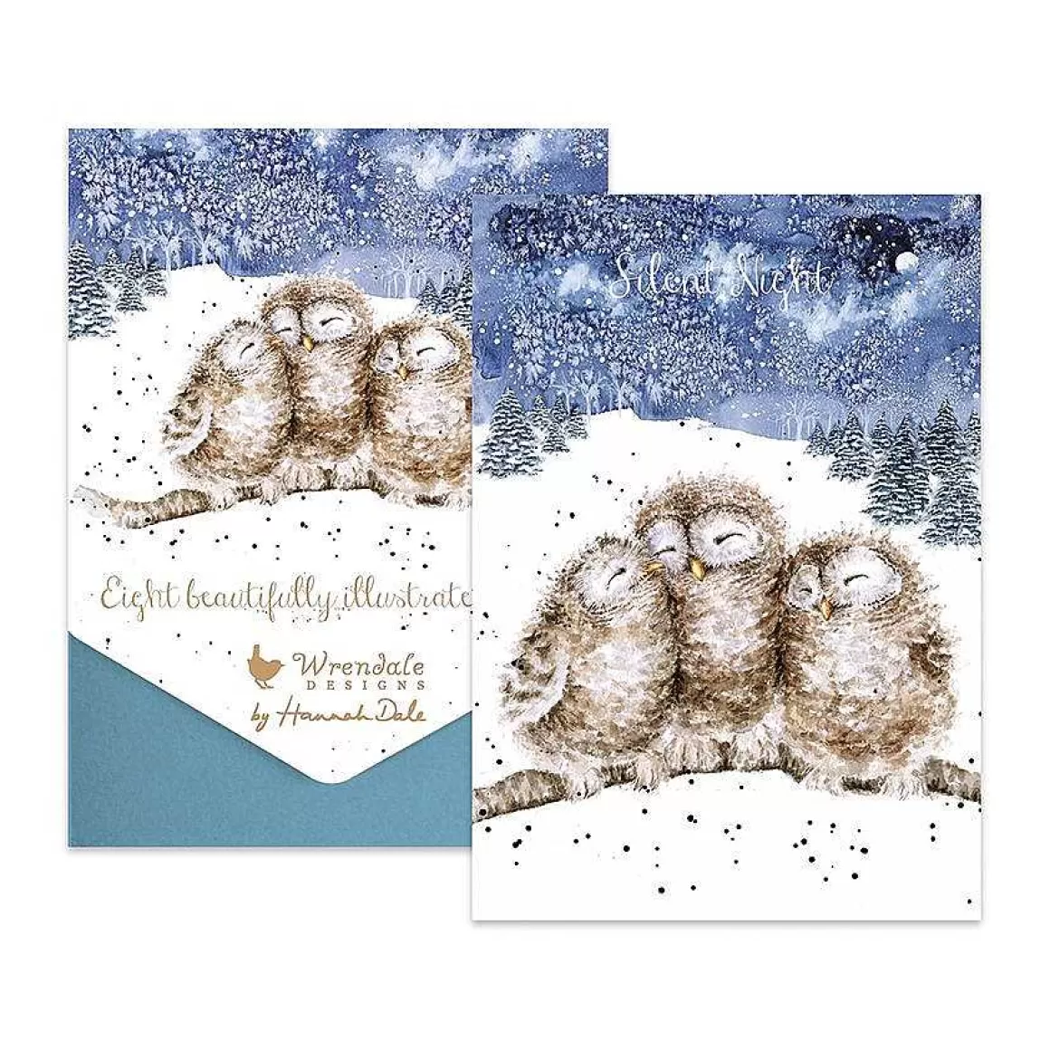 Shop Wrendale Designs Three Wise Men' Owl Christmas Card Pack