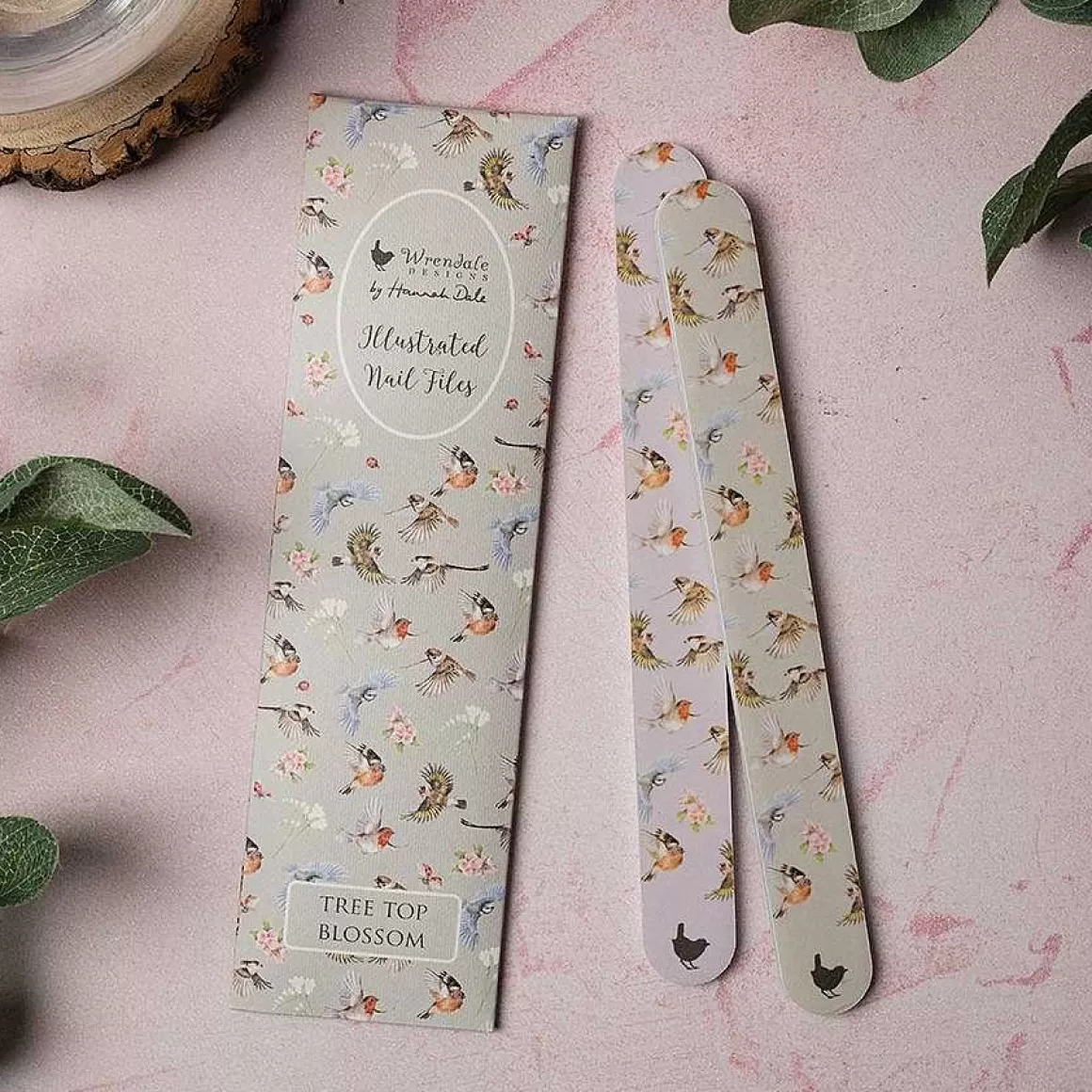 Outlet Wrendale Designs Tree Tops' Bird Nail File Set