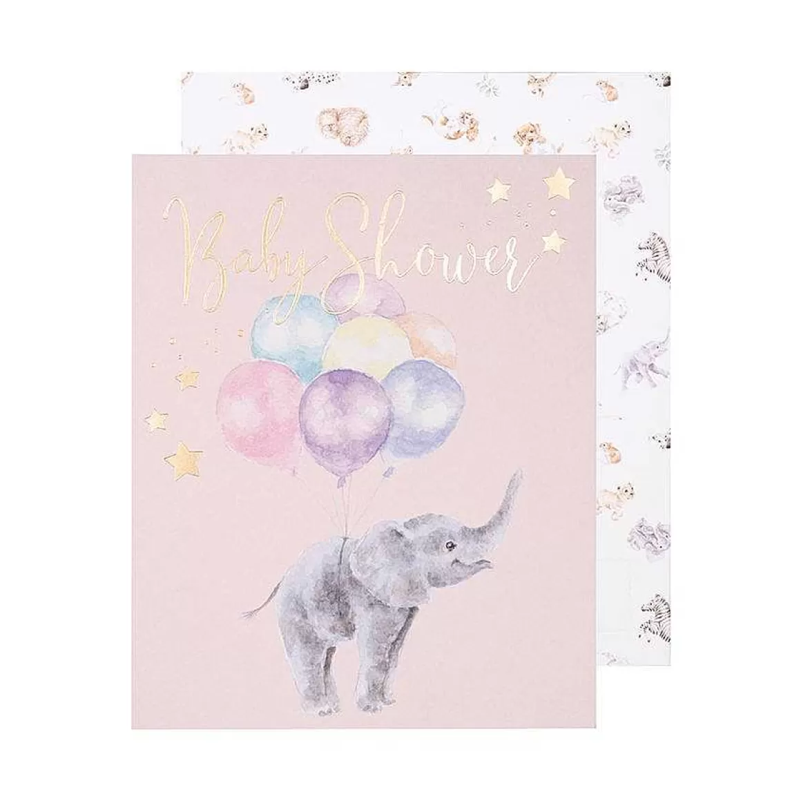 Discount Wrendale Designs Up And Away' Elephant Card