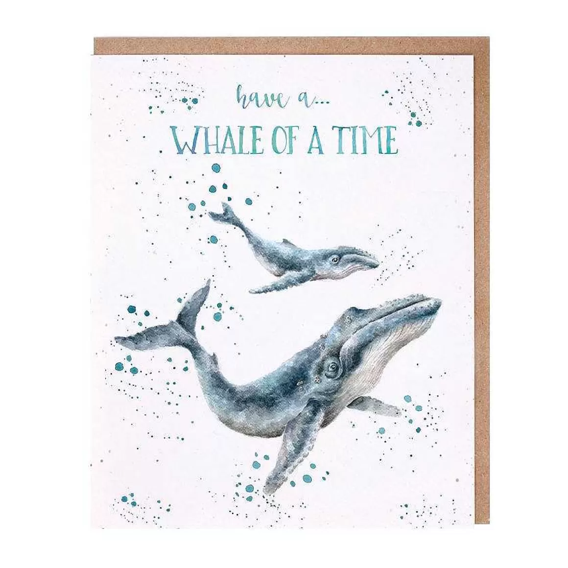 Fashion Wrendale Designs Whale Of A Time' Whale Birthday Card