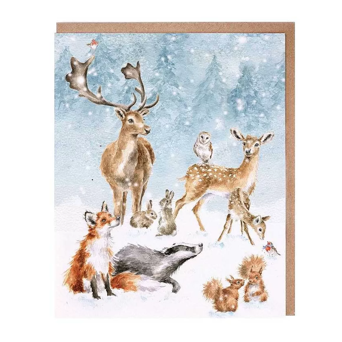 Store Wrendale Designs Winter Wonderland' Christmas Card Pack