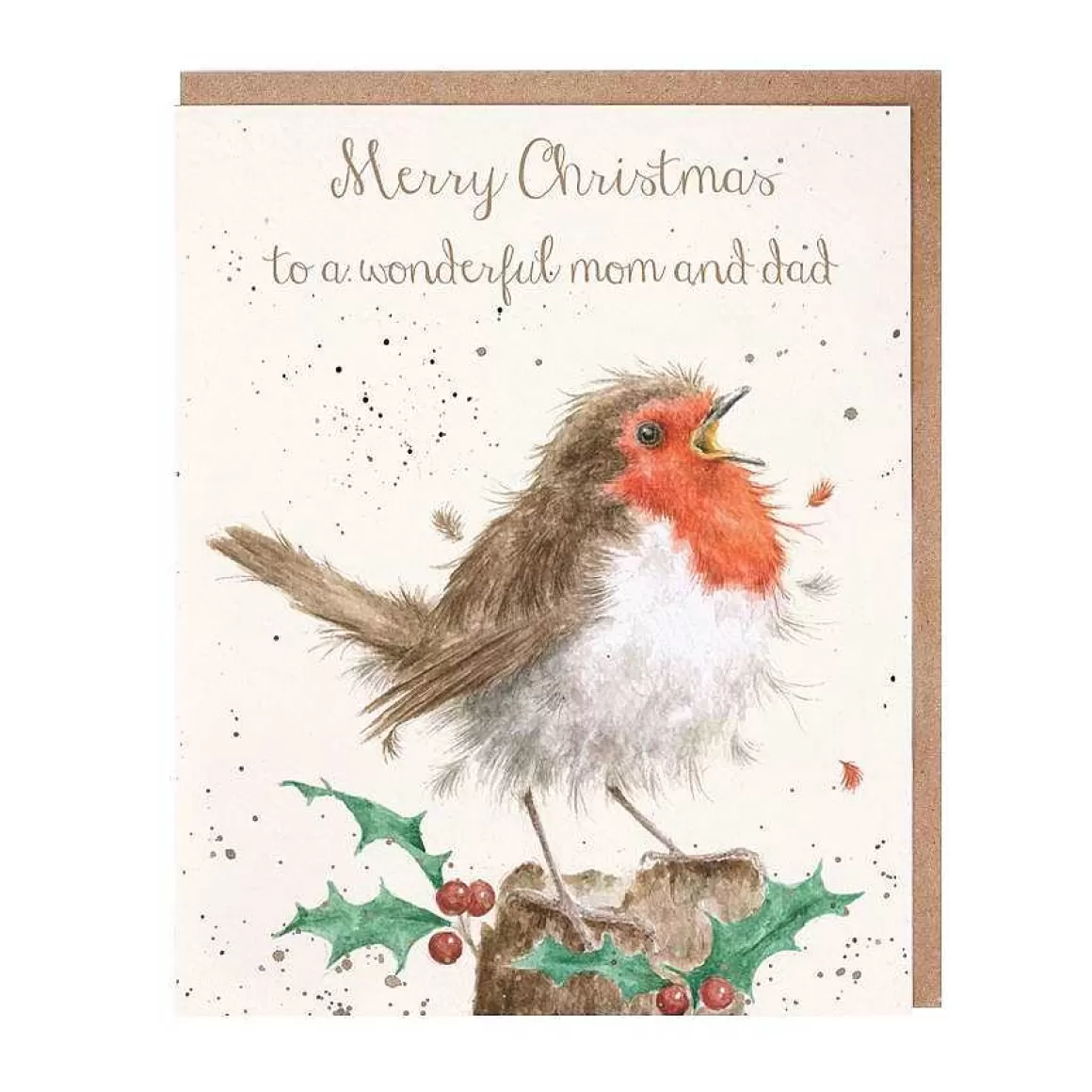 Fashion Wrendale Designs Wonderful Mom And Dad' Robin Card